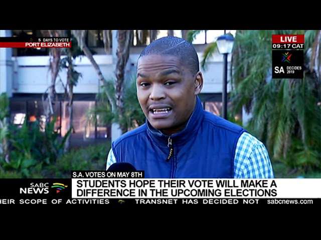 SA votes on may 8th | Students hope their vote will make a difference in the upcoming elections