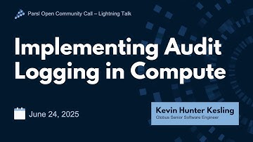 Implementing Audit Logging in Compute