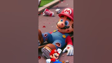 Mario Bros team has a BAD day skating #mario #mariobros #supermariobros #skating