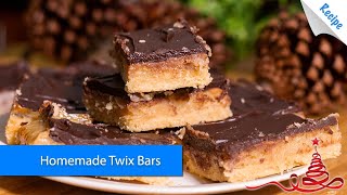 Homemade Twix Bars - English