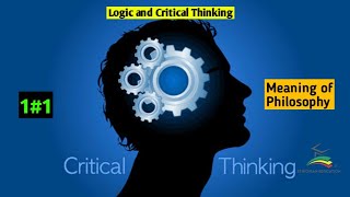 Logic Chapter 1 p_1 Meaning of Philosophy Freshman