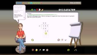 Solve Long Division Problem Virtual Teacher