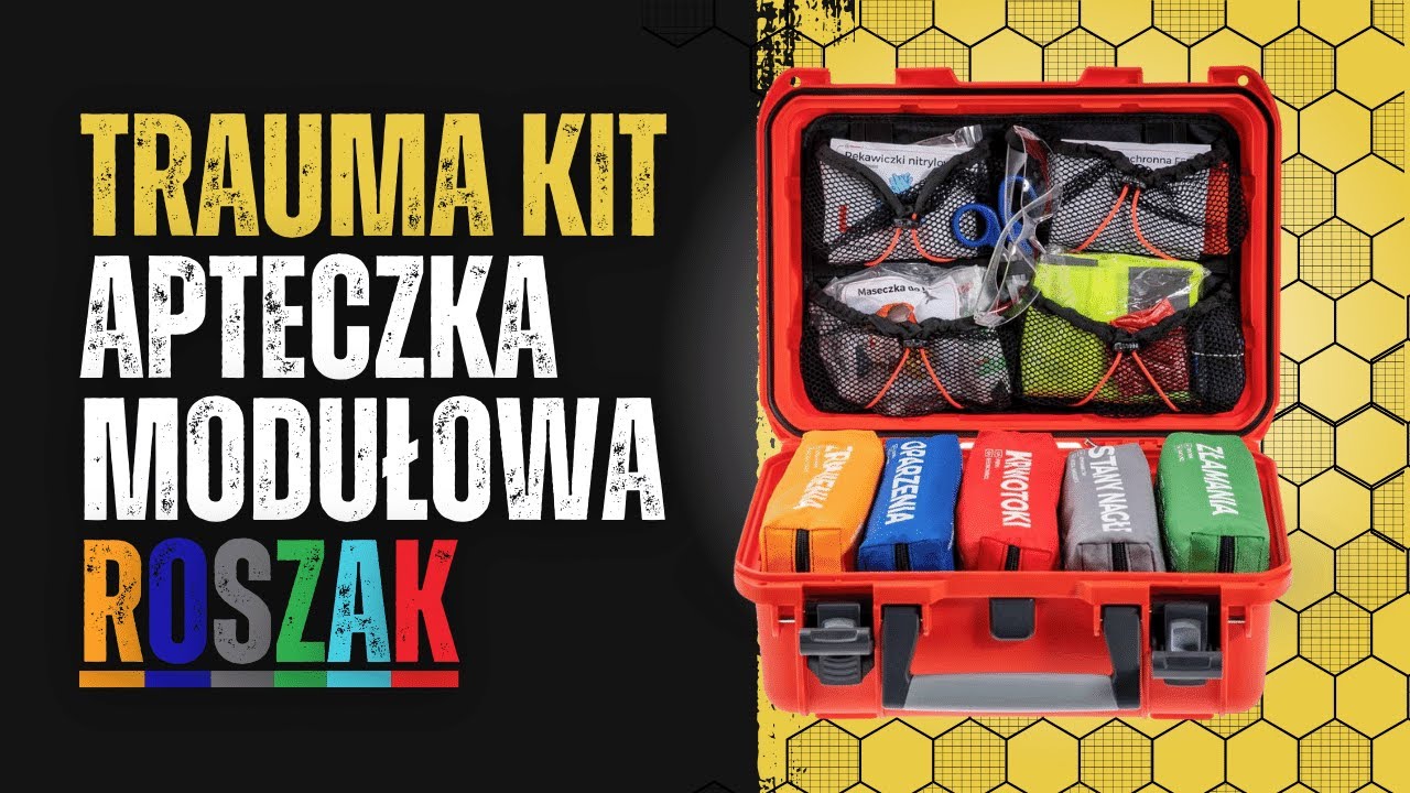 TRAUMA KIT Apteczka Modułowa ROSZAK | AEDMAX.PL
