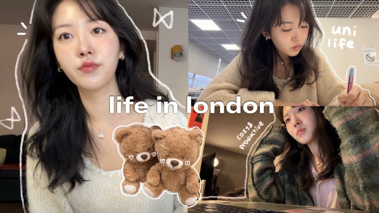 Влог о жизни в Лондоне🧸🍜 | Жизнь одна, университет, шопинг, корейская еда, учёба, что я ем, интро...