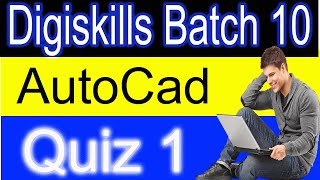 AutoCad quiz 1 batch 10 solution 2021 screenshot 5