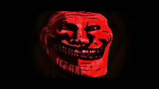 dark trolling face meme template