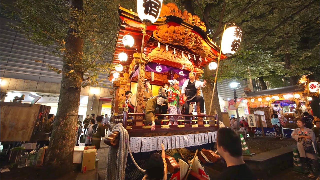 秋の実りと光の祭り｜大國魂神社「栗祭り」奉納行燈と山車のタベ 9/28