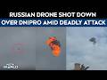 Russia-Ukraine War: Russian Drone Downed Over Dnipro Amid Deadly Strike on Ukraine
