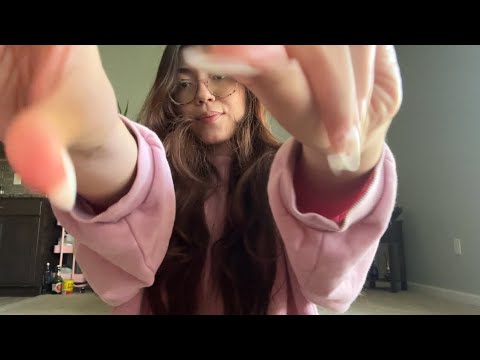 Lofi ASMR Hand Movements/Sounds, Up Close Whispers, Tickle Tickle 🥰✨