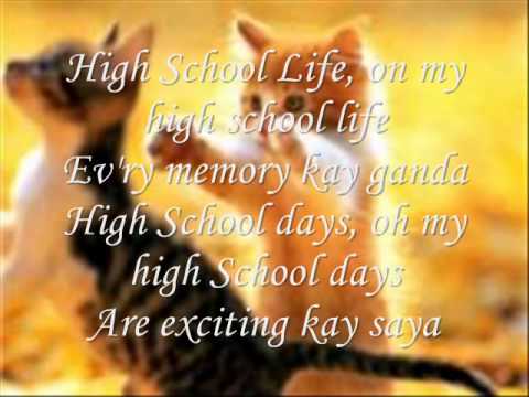 High school life by Sharon Cuneta(w/ LYRICS)