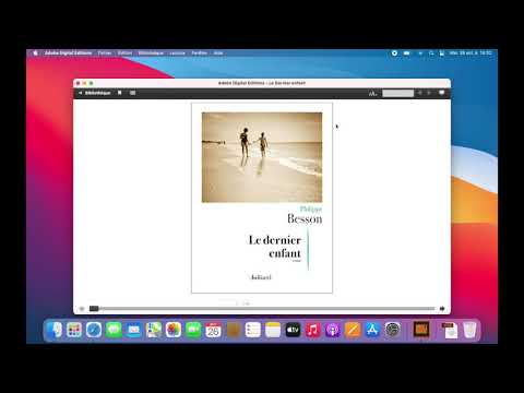 Lire un livre numérique avec Adobe Digital Éditions pour MAC