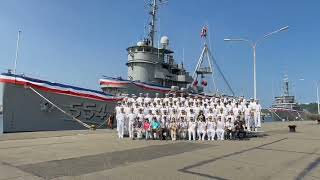 海軍大岡軍艦及永陽軍艦除役 功成身退走入歷史