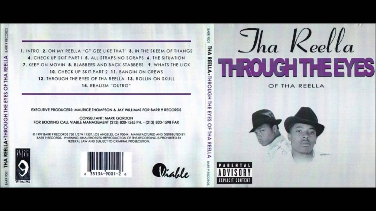 Tha Reella/THROUGH THE EYES Tha Reella Through The Eyes レア g rap