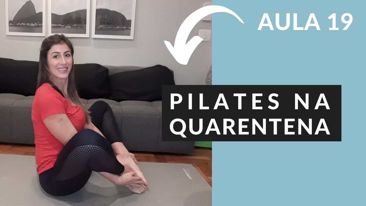 Aula de Pilates em Casa - Incrível aula Mat Pilates