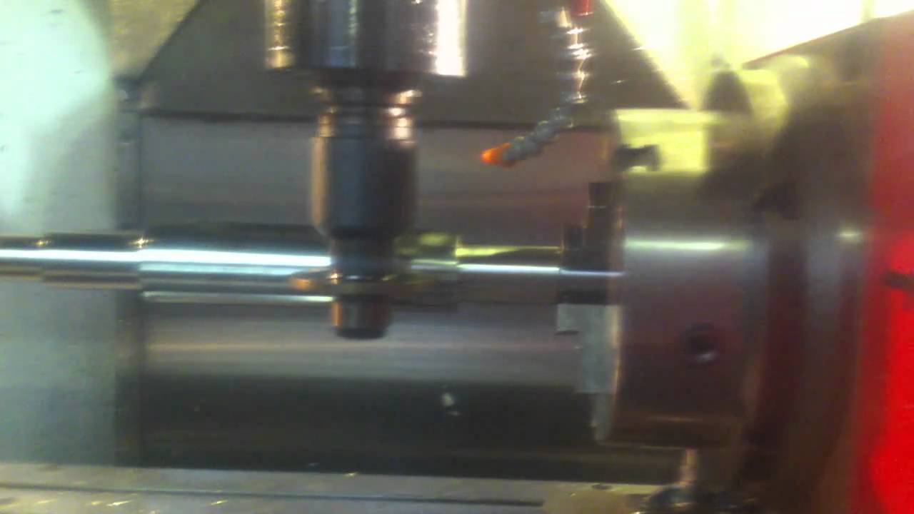 Haas VF3 Horizontal Slot Milling YouTube