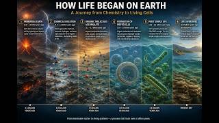 How Life Began on Earth | The Incredible Origin of Life Explained | From Chemistry to First Cells