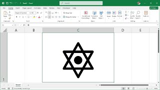 How To Insert The Six Pointed Star With Middle Dot Symbol In Excel