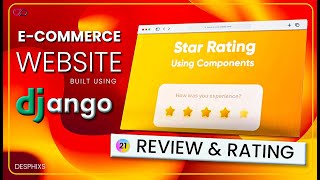 Creating Reviews and Star Rating Feature in Django | E-commerce  Website using Django | EP. 21 [2/2] Profile