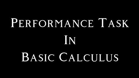 Performance Task In Basic Calculus-Ma. Josel Mendoza-STEM 2A Domus Aurea