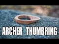 How to Make an Archer Thumb Ring (Red Oak) - DIY