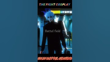 The GOJO SATURO Fight Mode On #action #cut #cosplay #anime #jujutsukaisen @Cutor