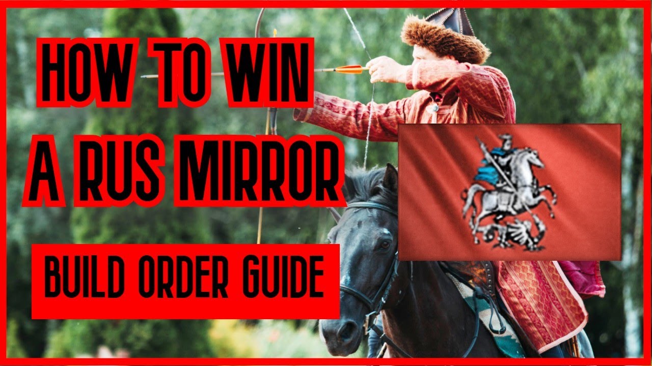 AOE4 | Rus Build Order: Horse Archer Fast Castle v2 | How To Win The ...