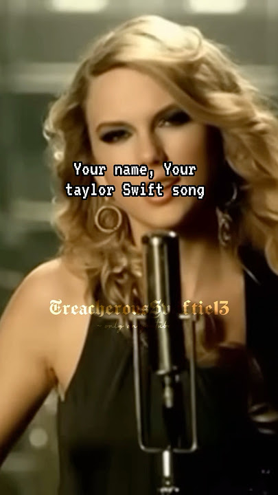 Your name, Your taylor Swift song | #taylorswift #shorts