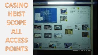 GTA 5 Online Diamond Casino Heist All Access Points