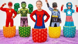 Child superheroes rescue friends and animals screenshot 5