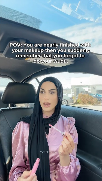 POV you forget to do wudhu #hijabi#muslim