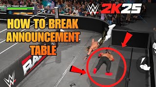 Can You Actually Break the Commentary Table in WWE 2K25 Netflix Edition Android? 🤯🔥 (Real Test!) screenshot 2