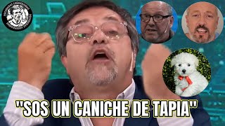 CARUSO DESTROZÓ A CARROZZA Y DUKA : "SON 2 CANICHES DE TAPIA "
