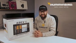 Humminbird Apex 16 - Unboxing