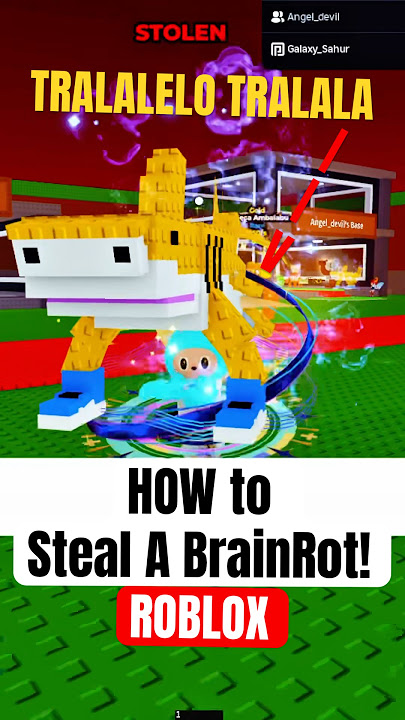 How to STEAL Italian Brainrot in Roblox! #shorts #roblox #funny