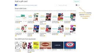 How to Add a Gift Card to an Existing GroupGreeting Card