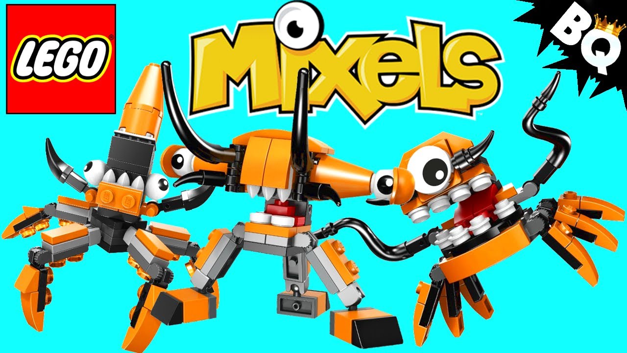 41576 Lego Mixels 41575 41577-Reds Figurenset Orange Flexers série 9 