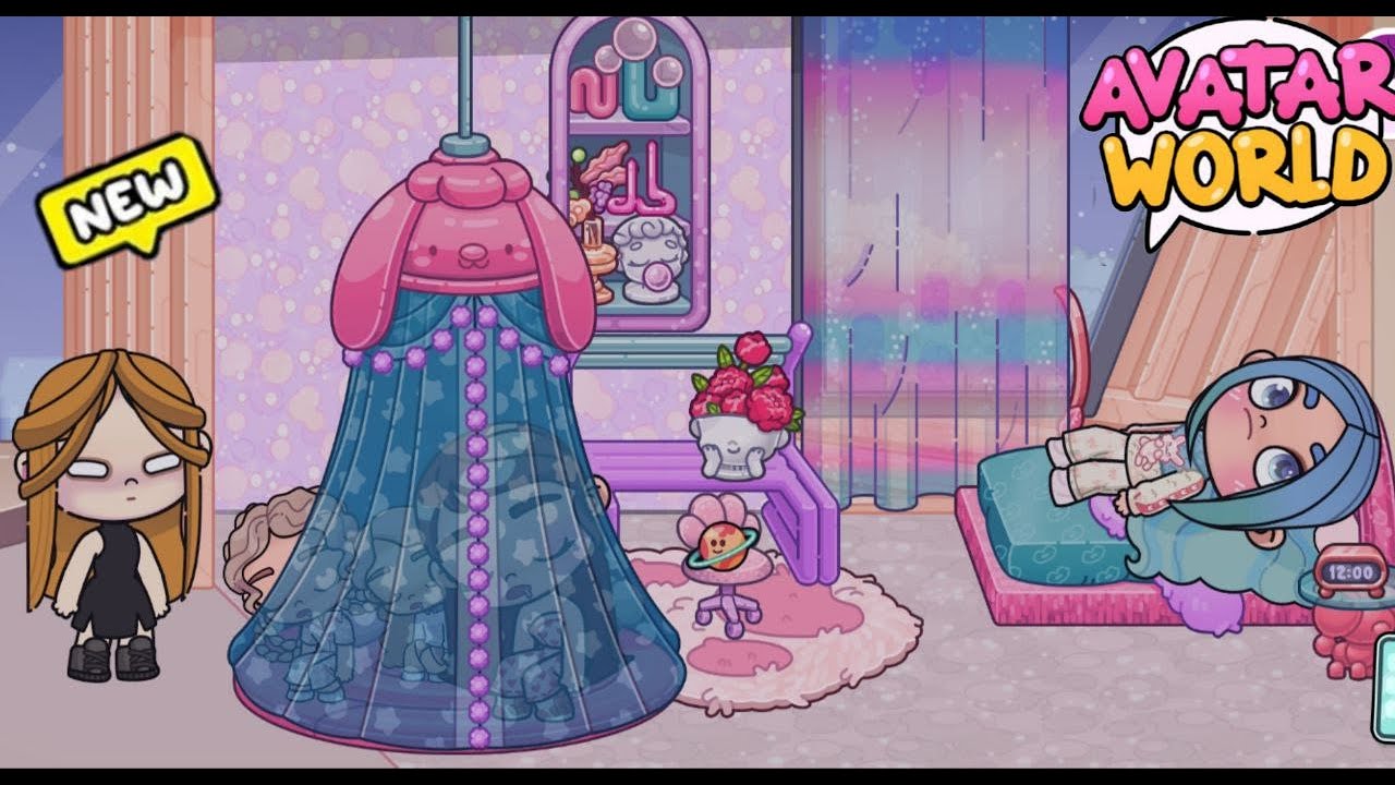 Ночевка у подруги 😱 История Avatar world