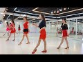 Just Love You Cha (Intermediate Cha) teach line dance| Withus KOR, Yoon