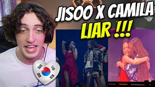 Jisoo 'Liar' With Special Guest Camila Cabello BORN PINK Performance !!! - REACTION
