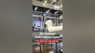 This Automated 3D Printing Farm Runs 24/7 😱Scalable, smart, and always running. Built by Cosmyx.