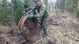 НАЛЕТЕЛИ МАШИНОЙ НА ЧУРКУ!!ЧУДОМ НИЧЕГО НЕ ОТОРВАЛИ! ЖЁСТКАЯ ДОРОГА К ДОМУ!!КОП МЕТАЛЛА!!!(2 ЧАСТЬ)