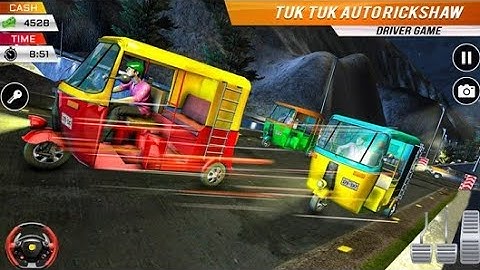 Tuk tuk auto rickshaw driving simulator game android phone ||gamplay #19