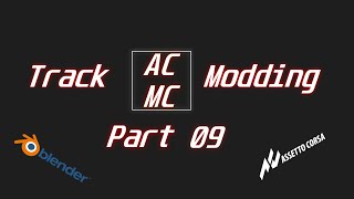 [AC Track making Blender] 09 Trees/Bushes scattering