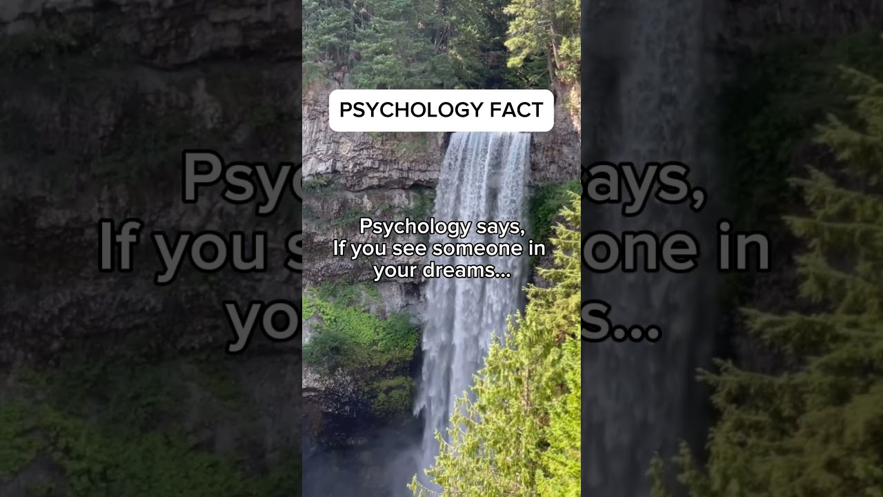 Psychology says,If you see  someone in your dreams… 