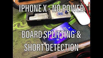iPhone X - No Power- Logic Board Repair: Board Splitting, Short Detection, & Re-Assembly