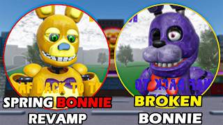 How To Get Broken Bonnie and Spring Bonnie Revamp in FNaF Back To The Past Rp [Roblox]