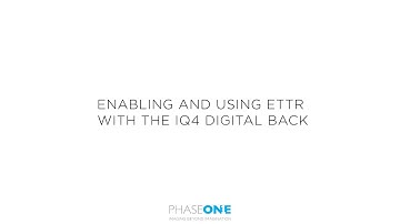 Support | ETTR  | Phase One