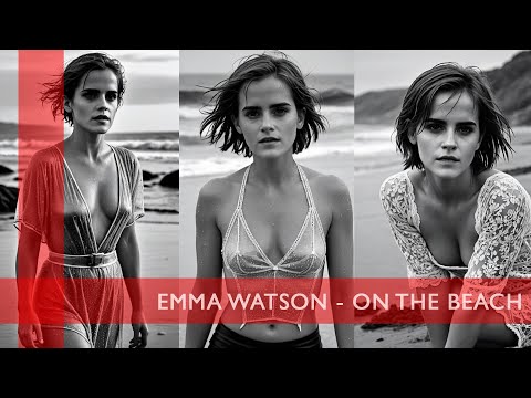 Emma Watson - Photoshooting On A Sea Coast And Beach #emmawatson #photography #beautiful