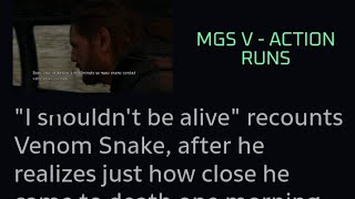 MGS V - Extreme Pin Down - Action Runs