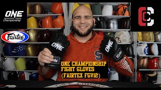 Official ONE Championship Fight Gloves (Fairtex FGV12)